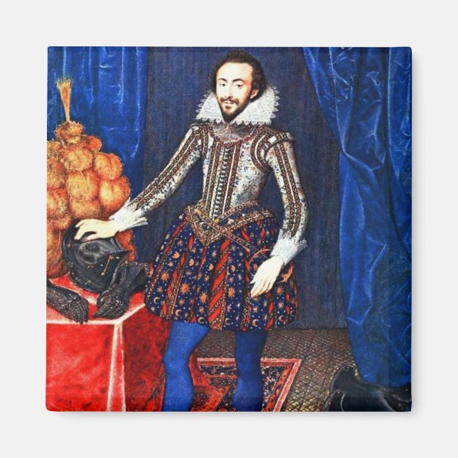 Medieval Portrait Magnet (Front)
