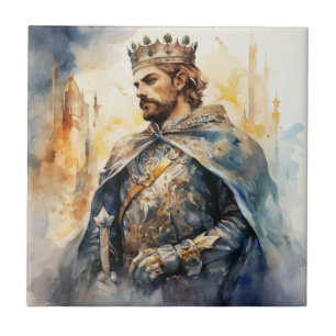 Medieval Prince Ceramic Tile
