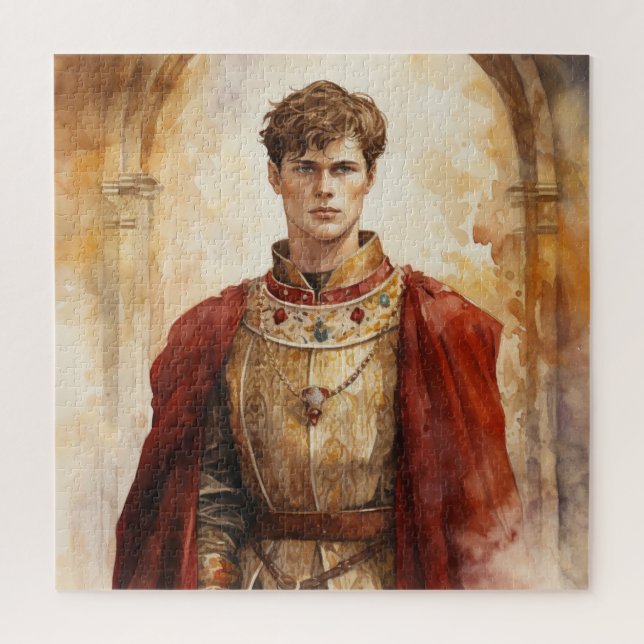 Medieval Prince Jigsaw Puzzle (Vertical)