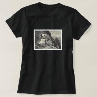 Medieval Princess and Her Dragon T-Shirt