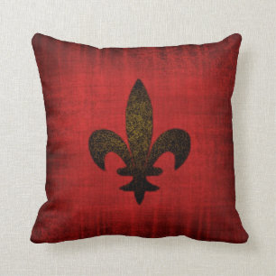 Medieval Red Velvet Cushion