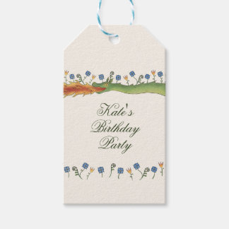 Medieval Ren Faire dragon Gift Tags