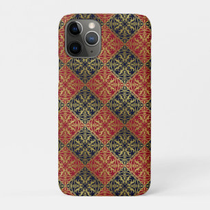 Medieval Renaissance Herald Lion Leopard Metallic  iPhone 11 Pro Case