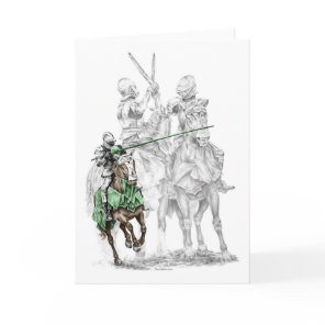 Medieval Renaissance Knights Card