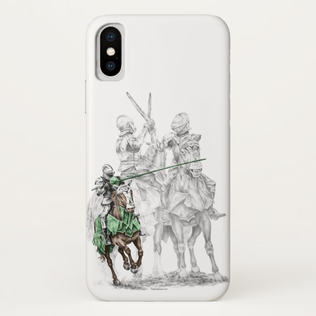 Medieval Renaissance Knights Case-Mate iPhone Case (Back)
