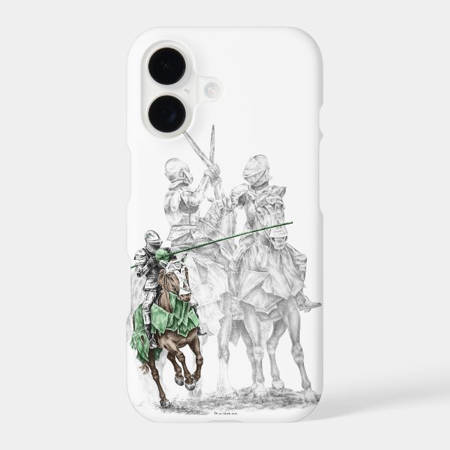 Medieval Renaissance Knights Iphone Case (Back)