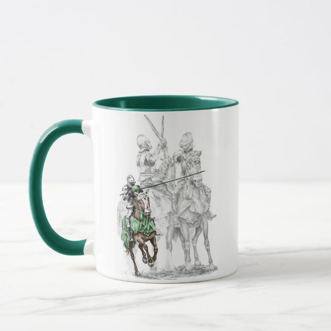 Medieval Renaissance Knights Mug (Left)