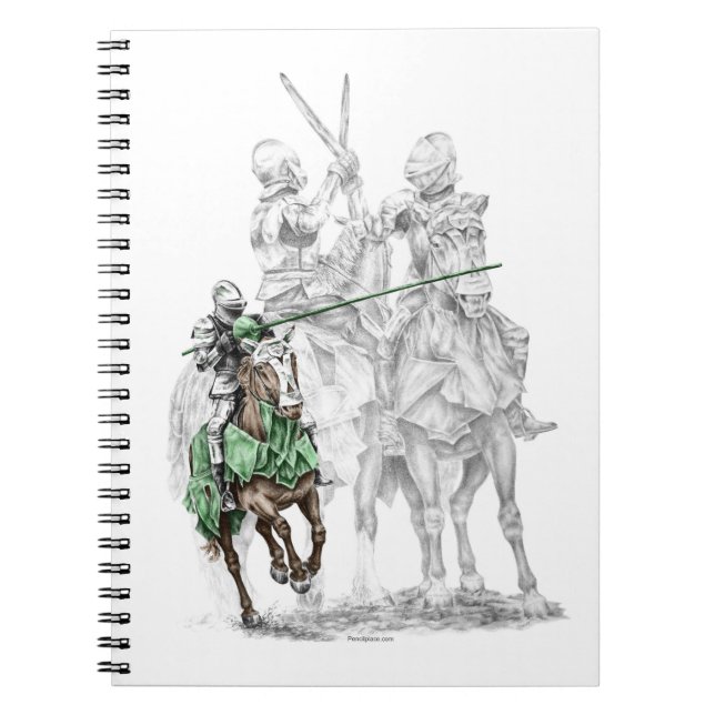 Medieval Renaissance Knights Notebook (Front)
