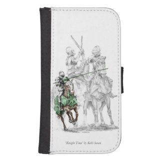 Medieval Renaissance Knights Wallet Phone Case For Samsung Galaxy S4