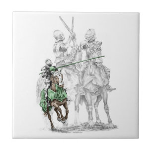 Medieval Renaissance Knights Tile