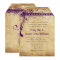 Medieval Renaissance Purple Faux Parchment