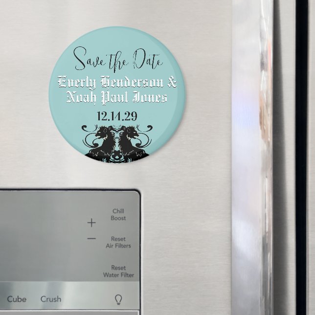 Medieval Renaissance Vintage Lion Rampant  Magnet (In Situ (Fridge))