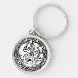 Medieval Rider Herald Keychain