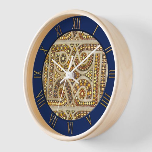 Medieval Romanesque Mosaic Clock