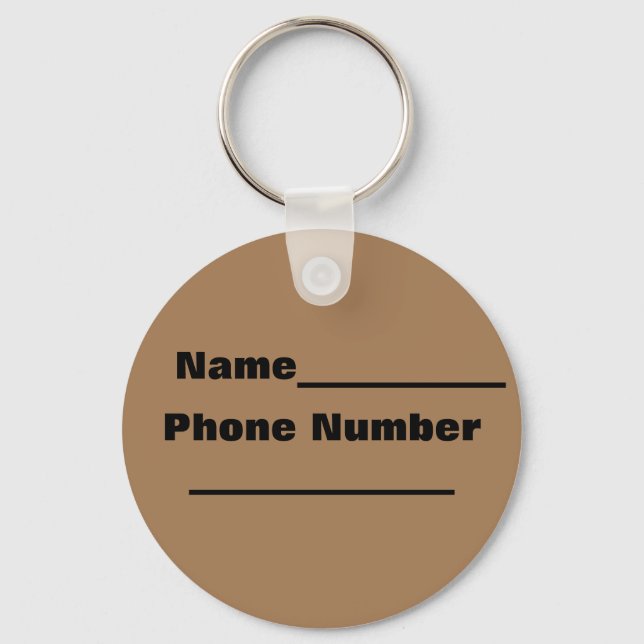 Medieval Rottweiler Key Chain (Back)