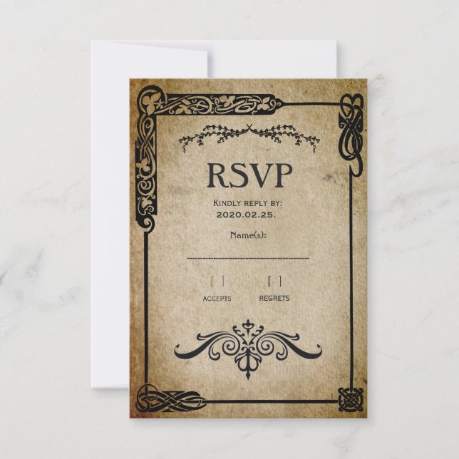 Medieval RSVP (Front)