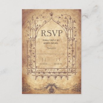 Medieval Rsvp by arcueid at Zazzle