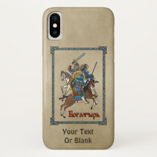 Medieval Russian Bogatyr iPhone XS Case
