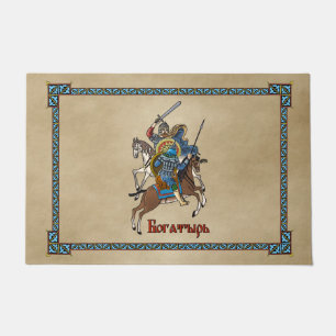 Medieval Russian Bogatyr Doormat