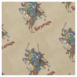 Medieval Russian Bogatyr Fabric