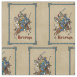 Medieval Russian Bogatyr Fabric