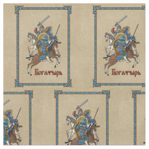 Medieval Russian Bogatyr Fabric