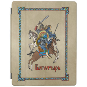 Medieval Russian Bogatyr iPad Smart Cover