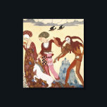 Medieval Scene by Georges Barbier Canvas Print<br><div class="desc">ImageID: AABR001491 / Stapleton Collection / Corbis / Medieval Scene by Georges Barbier /</div>
