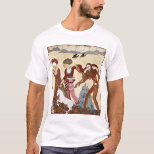 Medieval Scene by Georges Barbier T-Shirt