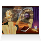 Medieval Scribe Study (Inside Horizontal (Top))