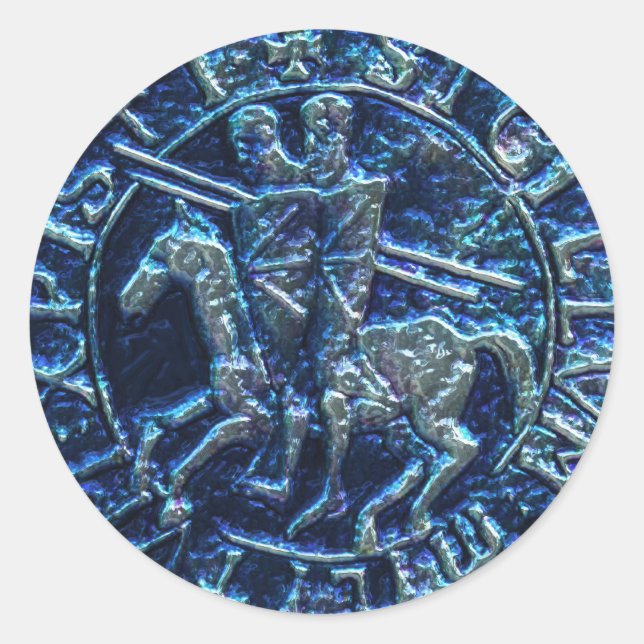 Medieval Seal of the Knights Templar (Front)