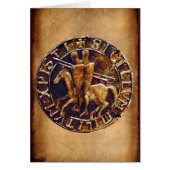 Medieval Seal of the Knights Templar (Front)