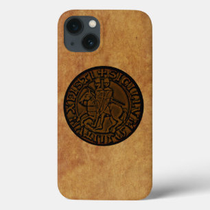 Medieval Seal of the Knights Templar iPhone 13 Case