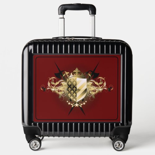 Medieval Shield Pilot Case Luggage
