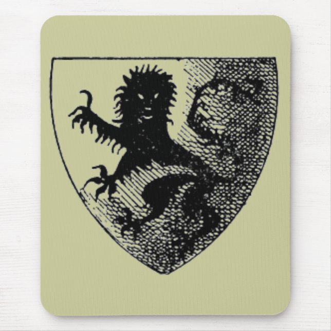 Medieval Shields Mouse Pad (Front)