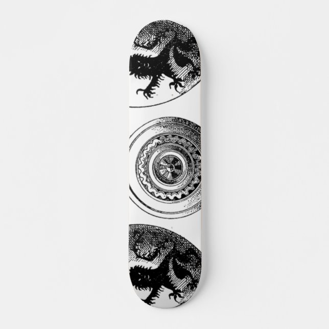 Medieval Shields Skateboard (Front)