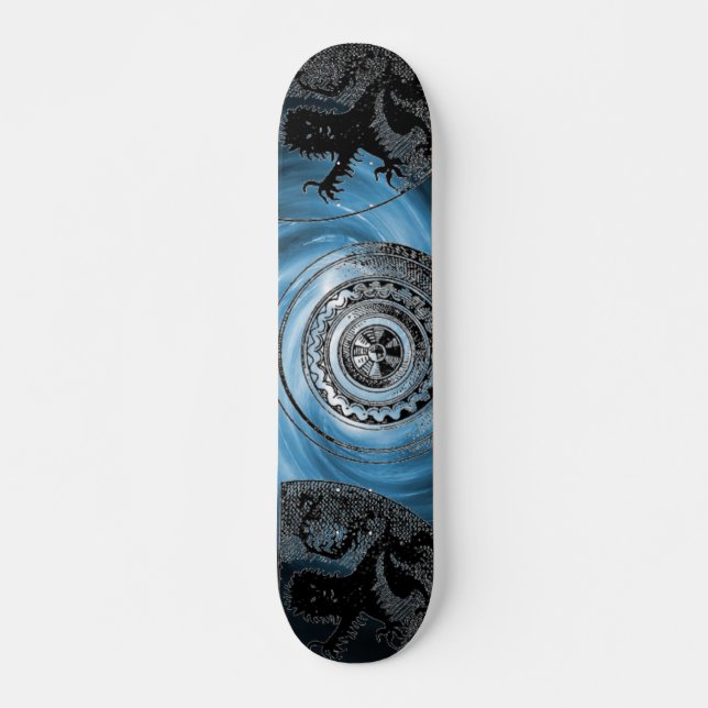 Medieval Shields Skateboard Deck (Front)