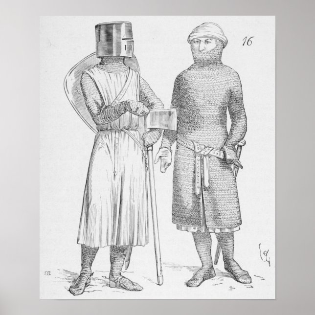 Medieval soldiers poster (Front)