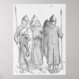Medieval Soldiers Poster