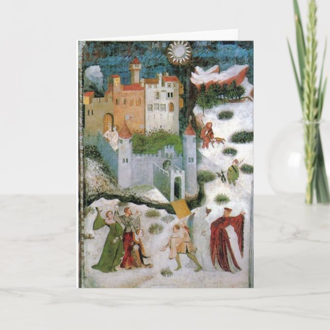 Medieval Solstice Card (Front)