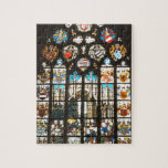 Medieval Stained Glass Window, Holland Jigsaw Puzzle at Zazzle