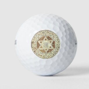 Medieval Star of David Golf Balls
