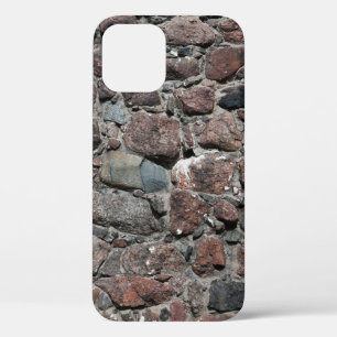 Medieval stone wall texture backgroundabstract, an iPhone 12 case
