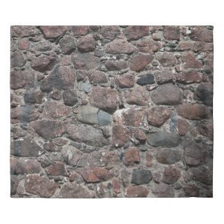 Medieval stone wall texture backgroundabstract, an duvet cover