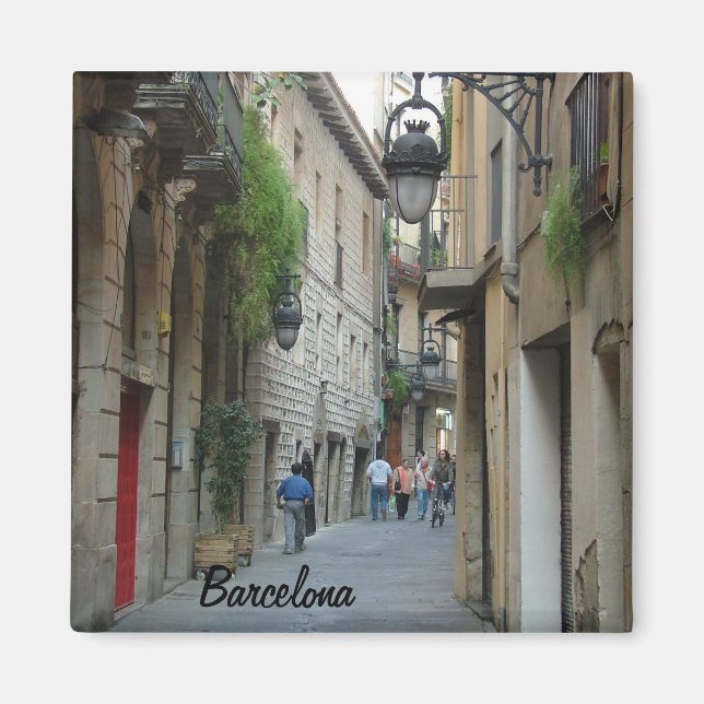 Medieval Street Magnet (Front)