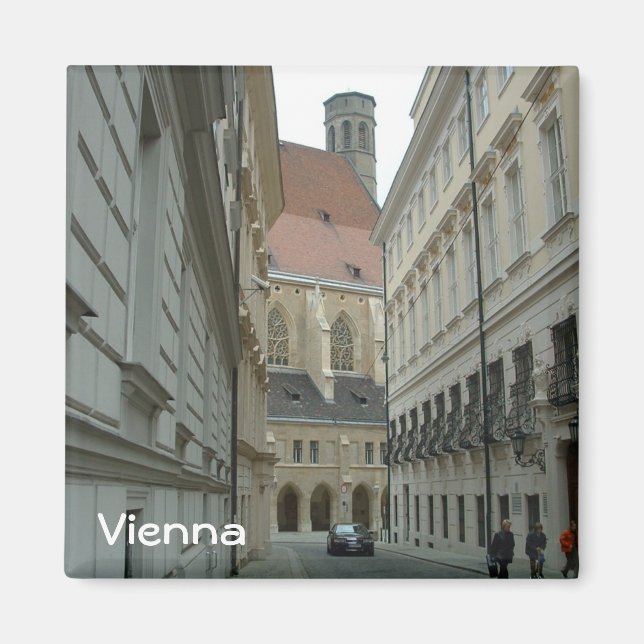 Medieval street magnet (Front)