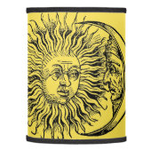 Medieval Sun & Moon Face Lamp Shade (Left)