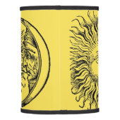 Medieval Sun & Moon Face Lamp Shade (Back)