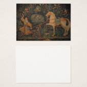 Medieval tapestry - in the forest (Front & Back)