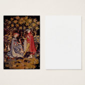 Medieval tapestry lovers (Front & Back)